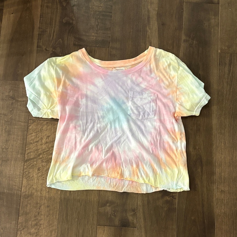 Ocean Drive Pastel Tie-Dye Tee